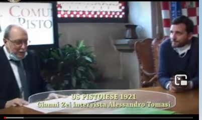 Alessandro Tomasi sindaco di Pistoia: impegno per la U.S. Pistoiese 1921